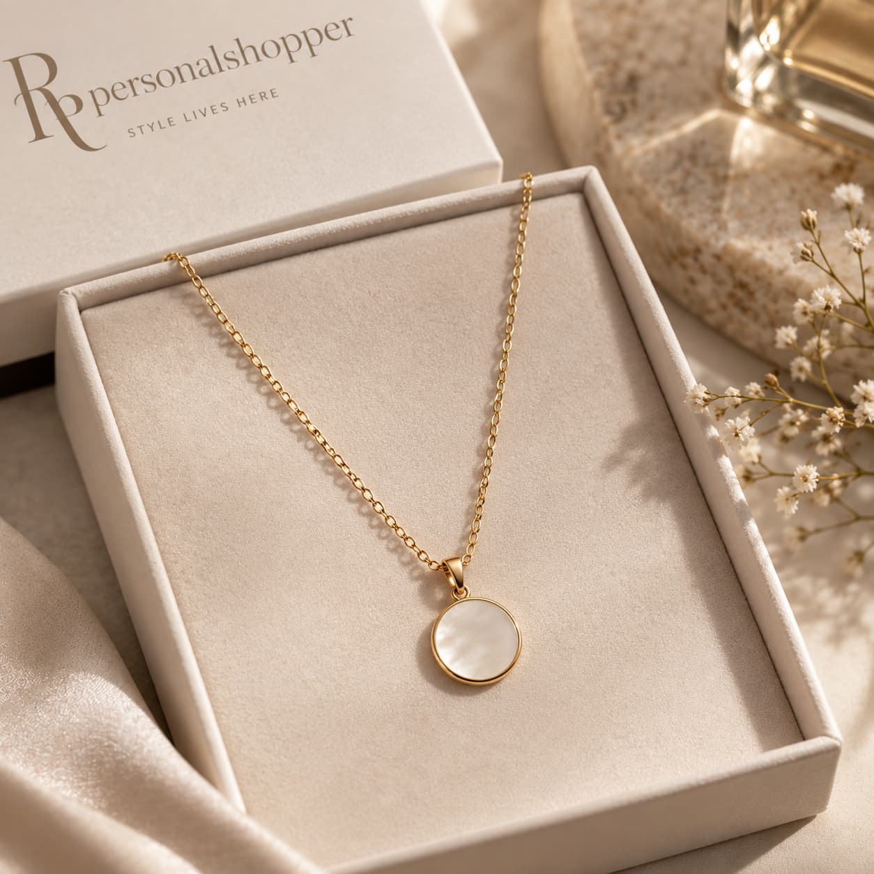ChatGPT Image Sep 13, 2026, 07_06_49 AM Classic Gold Pendant Necklace - الصورة 1